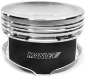 Manley Platinum Series Pistons 594200C-8 18CC DISH FORD SVT 99-04 LIGHTNING SUPERCHARGED HARLEY 02-03