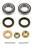FORD LIGHTNING 99-04 FRONT BRAKE ROTAR BEARINGS  SEALS RACES KIT WITH SPINDLE NUTS RETAINERS COTTER PINS LTP-1102BKHDW