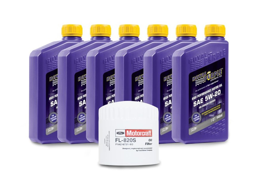 1999-04 F-150 SVT LIGHTNING ROYAL PURPLE OIL 5W20 CHANGE KIT with