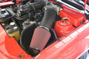 JLT 07-09 Ford Mustang GT500 Super Big Air Kit - Red Filter (For Kenne Bell 75mm TB 800+HP)Tune Req