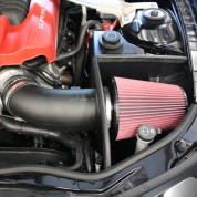  JLT CAIP-CZL1-12 12-15 CHEVROLET CAMARO ZL1 BLACK TEXTURED BIG AIR INTAKE KIT W/RED FILTER TUNE REQUIRED