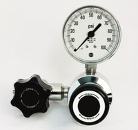 Stainless Steel High Purity A6 Line Pressure Regulator Model 3401L 5-10 PSIG