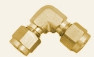 Brass Union Elbow Model 4EE4-B 1/4" Compression X 1/4" Compression