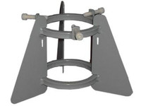 Small Laboratory Bottle Ring Stand fits 3.25" to 4.25" Dia Cylinders Custom
