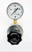 Brass High Flow Cv 2.0 Piston Sensed Line Pressure Regulator A1 Model 3833BL Del Press. 0-25 psig