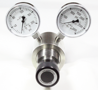 Brass High Flow Cv 2.0 Piston Sensed Pressure Regulator A1 Model 3833B Del Press. 0-25 psig 