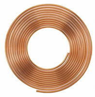 Copper Tubing Coil Cleaned & Capped 1/4" OD X 0.049 Wall x 50' Long custom