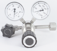 Stainless Steel High Pressure High Purity Piston Sensed Pressure Regulator Model 3910 Del Press. 50-800 psig
