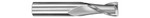1/16" SINGLE END STANDARD LENGTH 2 FL  UNCOATED