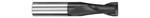 1/16" SINGLE END STANDARD LENGTH 2 FL AlTiN