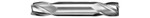 1/16" DOUBLE END STUB LENGTH 4 FL UNCOATED