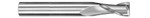 1" SINGLE END EXTRA LONG 2 FL UNCOATED