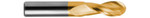 1/16" SINGLE END BALL STANDARD LENGTH 2 FL TICN