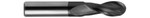 1/16" SINGLE END BALL STANDARD LENGTH 2 FL ALTIN