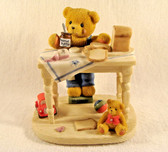Cherished Teddies  ~  FRED ... MAKING SANDWICH  *  NEW From Our Retail Shop