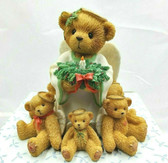 Cherished Teddies  ~  CAROLINE  Angel  &  Baby Bears  *  NEW From Our Shop