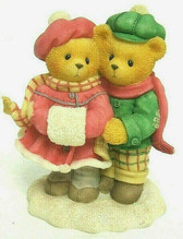 Cherished Teddies  ~  CARLIN & JANAY ... Winter Couple  *  NEW From Our Retail Shop