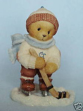 Cherished Teddies  ~  BRANDON  *  Playing Hockey  *  NEW From Our Retail Shop