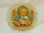Cherished Teddies  ~  BOY INSPIRATIONAL PLATE  *  NEW From Our Retail Shop