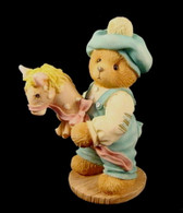 Cherished Teddies  ~  BENNY ...  On Stick Horse  *  NEW From Our Retail Shop