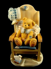 Cherished Teddies  ~  AMELIA ... Bear in Large Chair  *  NEW From Our Retail Shop