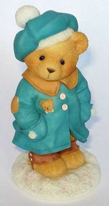 Cherished Teddies  ~  ALYSSA ... Winter Coat & Hat  *  NEW From Our Shop