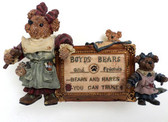 Boyds ~ TESSA, BEN And CISSIE ... A SIGN OF THE TIMES  *  NEW From Our Shop