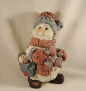 SPARKLY SNOWMAN ... With Baby Snowman  *  NEW From Our Retail Shop
