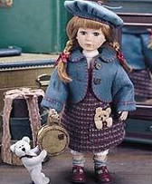 Boyds  DOLL  *  CARRIE With ATLAS  *  1E/931  *  NIB