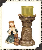 Boyd's Dollstone  ~  TERESA  & JOHN ... THE  PRAYER  VOTIVE * NIB