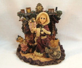 Boyd's Dollstone ... SANDRA CLAUS ... By Fireplace  *QVC Premier Edition*  NEW