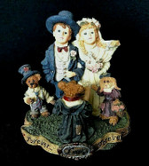 Boyd's Dollstone  ~  RYAN & DIANE ... Love Is Forever *BRIDE & GROOM*  NIB