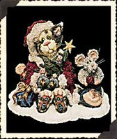 Boyd's  ~  SANTA CLAWS & NIBBLES...PURRFECT HOLIDAY