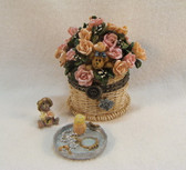 Boyd's  ~  PINKIE'S  FLOWER  BASKET ... MOM  *  NEW From Our Retail Shop