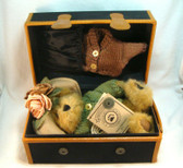 Boyd's  ~  PENNY WHISTLEBY ... 8" Bear w/Suitcase  *  NEW From Our Shop