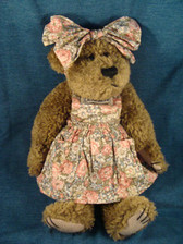 Boyd's  ~  LIZA J. BERRIJAM ... 10" Bear In Floral Dress  *  NWT