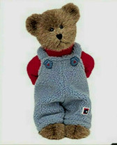 Boyd's  ~  ERIC BURRBRUIN ... 10" Bear w/Blue Fleece Overalls * NEW From Our Shop