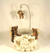 Boyd's  ~  CLARENCE & ANGELICA With ARIEL  *  Votive