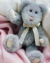 Baby Boyd's ~  WOOKIE SNICKLEFRITZ ... 10" Blue Bear * NEW
