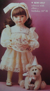 Boyd's Doll  ~  REBECCA With ELLIOT ... Birthday  *  NEW From Our Retail Shop