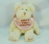 Boyd's  ~  G. BABYKINS ... 5" Bear Ornament  w/Bib  *  NEW From Our Retail Shop