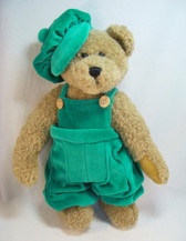 Boyd's  ~  PERCEVAL ... 10" Bear w/Green Velveteen Outfit *  NEW From Our Retail Shop