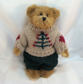 Boyd's  ~  EDMUND ... 8" Bear w/Sweater  *FALL 1995*  NEW From Our Shop