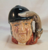 Royal Doulton Small Character Jug ...  Gone Away  *D6538*  Issued 1960 Retired 1982