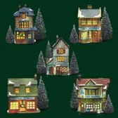 Dept. 56  ~  MERCHANT SHOPS ... Set Of 5  *  NEW From Our Retail Shop