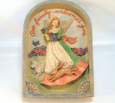 Enesco ~ OUR FAMILY WELCOMES YOU ... Jim Shore Wall Plaque  *  NEW From Our Shop
