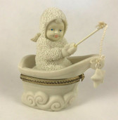 Snowbabies  ~  JOURNEY ... Bisque Porcelain Hinged Box * NEW From Our Shop