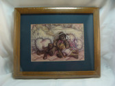 Picture  ~  BEARS NAPTIME ... Framed & Matted  *  NEW From Our Retail Shop