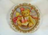 Cherished Teddies  ~  BIRTHDAY BEAR ... Wall Plaque  *  NEW From Our Shop