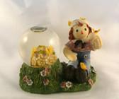 Raggedy Ann & Andy  ~  ANDY ... Butterflies Water Globe  *  NEW From Our Shop